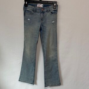 Abercrombie Kids Low rise boot cut jeans
